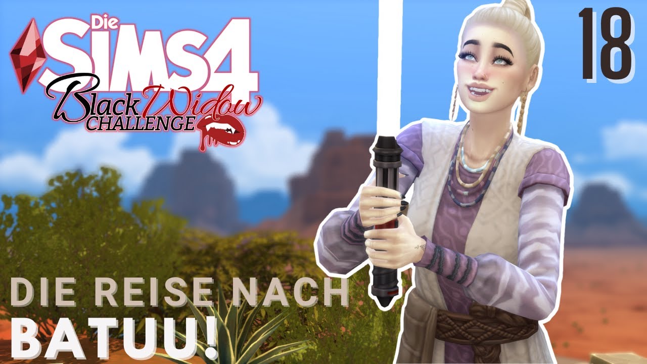 Die REISE nach BATUU! 😍 Die Sims 4 Let´s Play "Black Widow Challenge