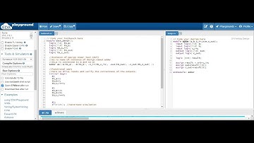 SystemVerilog Tutorial | Simulation using EDA Playground | Testbench #Vlsi
