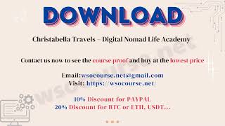 Wsocourse Christabella Travels Digital Nomad Life Academy