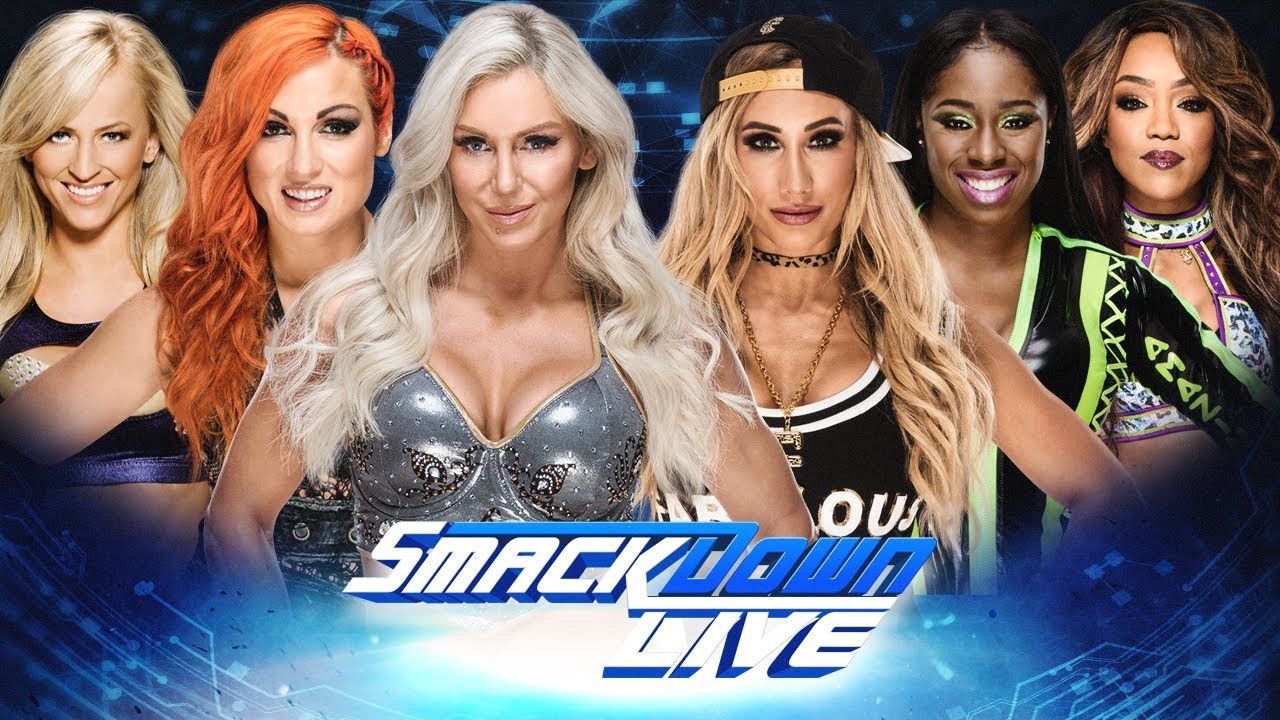 WWE 2k18 SDLSeries  Six Women Battle Royal (No. 1 Contenders Match