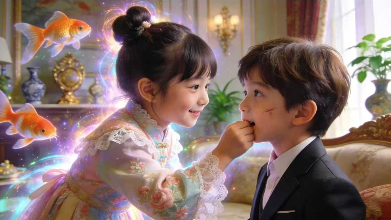 Bayi imut ditukar bawa rejeki usir malapetaka, Keluarga Zhan penuh berkah & segala lancar.