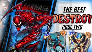 THE BEST (pool 2) DESTROY DECK to CLIMB in MARVEL SNAP screenshot 1
