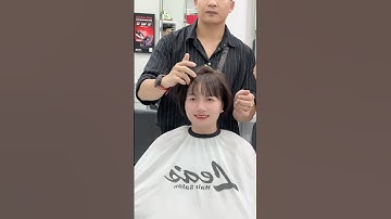 Tóc bob Layre dành cho các chị tóc mỏng. #leasteam