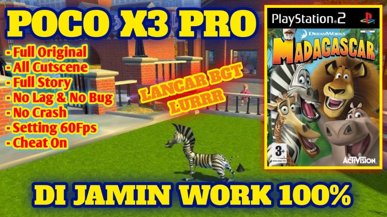 [Nostalgia Parah] Download Game Ringan Madagascar Android Aethersx2 ...