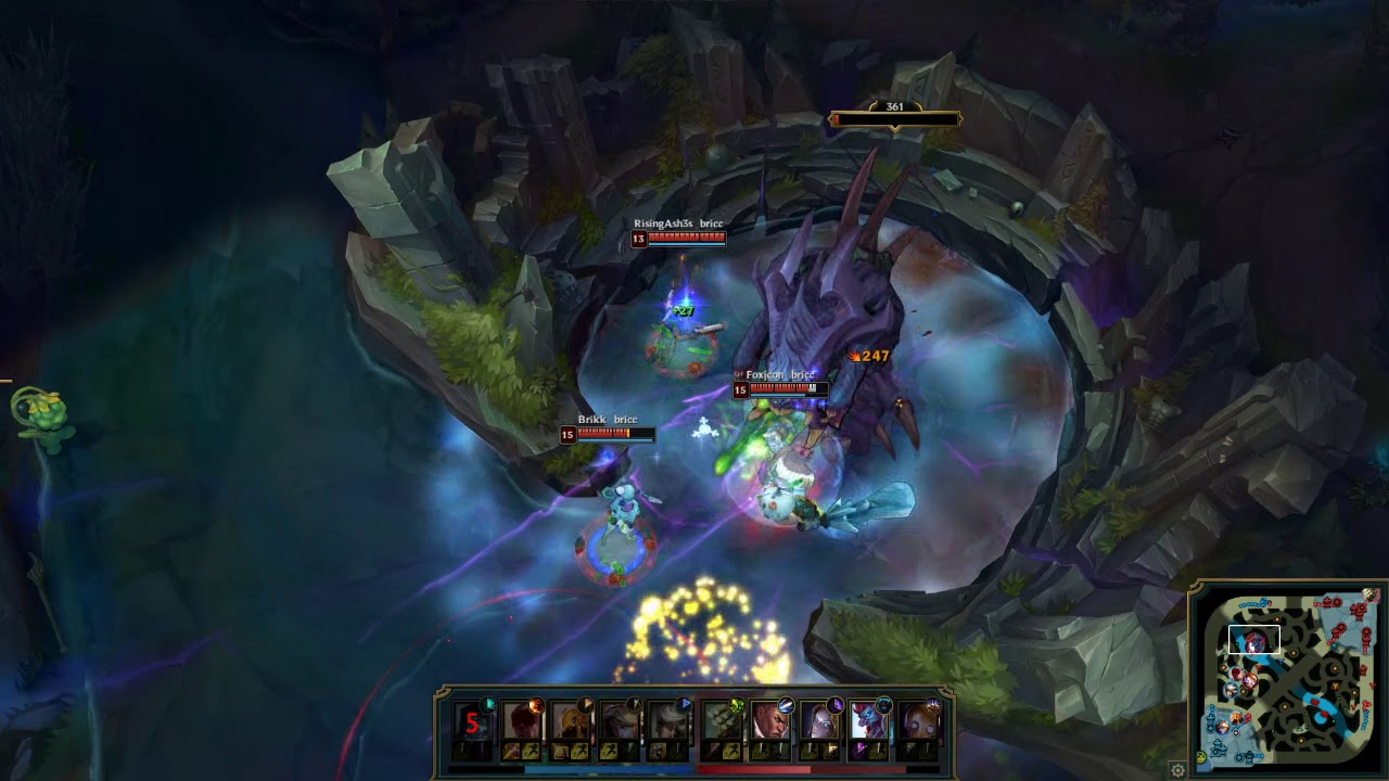 195 IQ Blind Baron Ezreal Steal