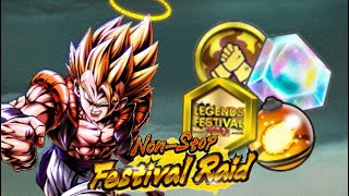 GET RAID HONOR #2: NON-STOP FESTIVAL RAID VS SUPER GOGETA: EVENT GUIDE: DB LEGENDS