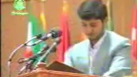 القارئ جواد فروغي يبدع في تقليد الشيخ عبد الباسط عبد الصمد