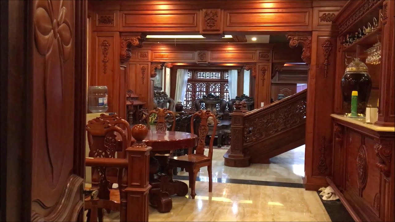 Nhà Đẹp Gò Vấp, Biệt thự GỖ NGÀN NĂM, cổ điển vua chúa, chuẩn quý tộc, Nhà đất Kiến Thợ