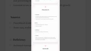 Minerals: Trace Minerals Iron, Iodine, Zinc, Selenium, Copper, Fluoride - Sources, Functions, D...