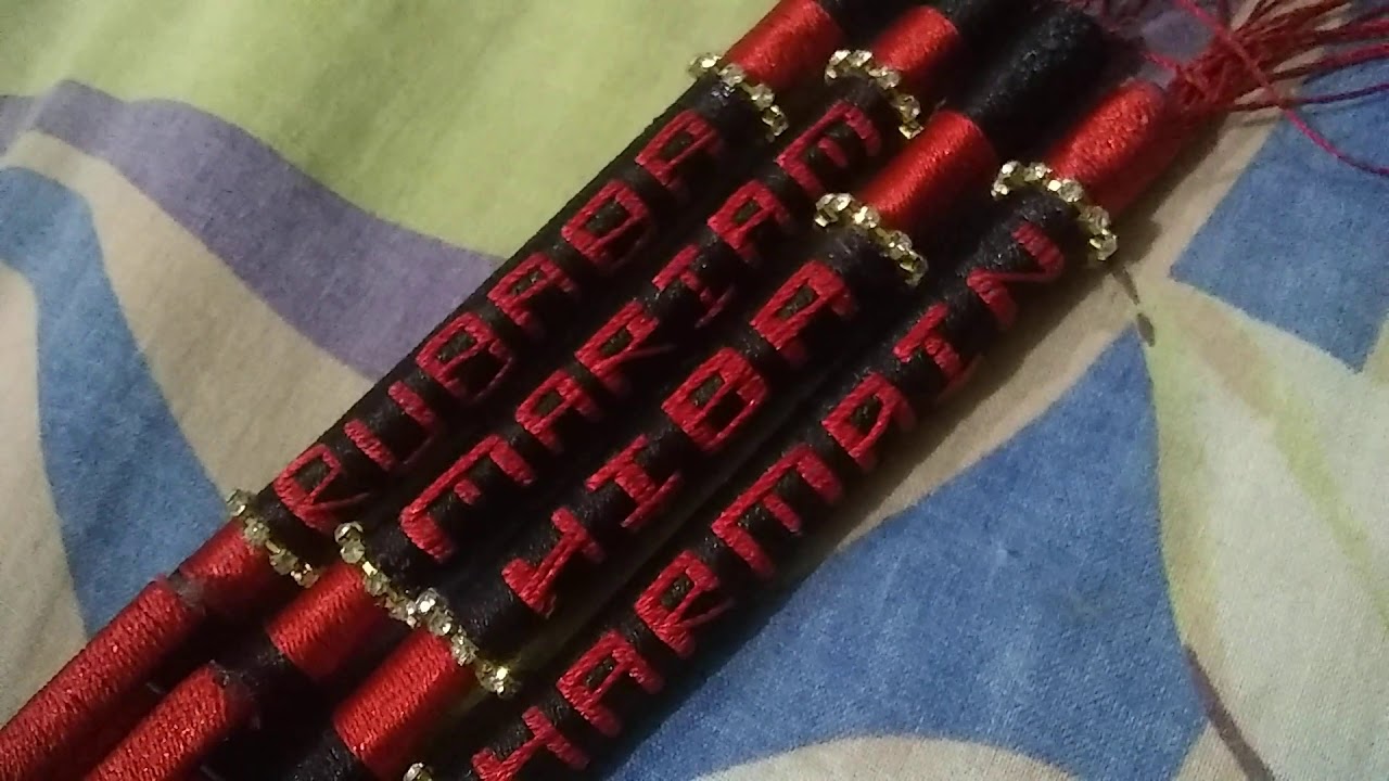 only Karachi Thread name pen ..price 120order now YouTube