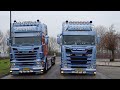 Sneepels Transport!! Scania R500 V8 & Scania R650 V8 Loud open pipe Sound!!