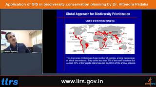 Application of GIS in biodiversity conservation planning by Dr. Hitendra Padalia screenshot 2