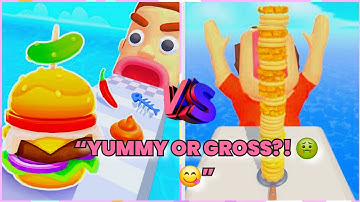 “Don’t Choose the Wrong Food 😱🍩”    #mobilegame #pancakerun #gameplay