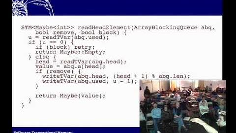 Software Transactional Memory