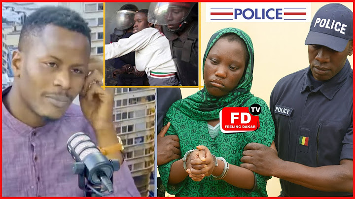 Arrestation de Bibiche avec le rèalisateur du clip ?Cheikh Omar Tall en colère(Gni fok niou yare len
