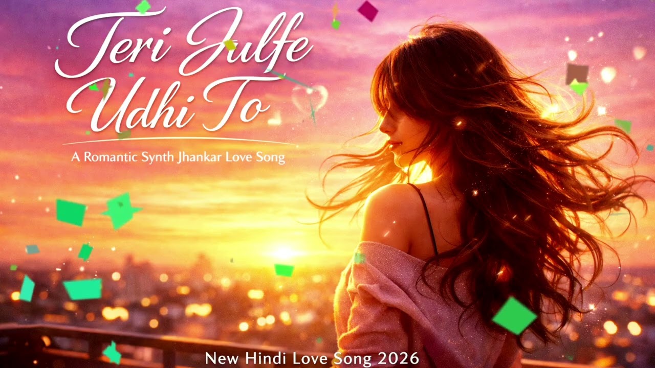 Teri Julfe Udhi To ❤️ | Romantic Synth Jhankar Love Song 2026 | New Hindi Love Song | Full HD 