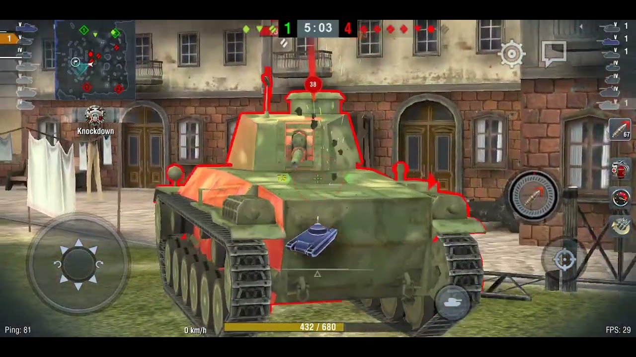 World of Tanks Blitz Pz. IV G gameplay