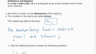 Full 4.1 V1 intro to general matrix notation News