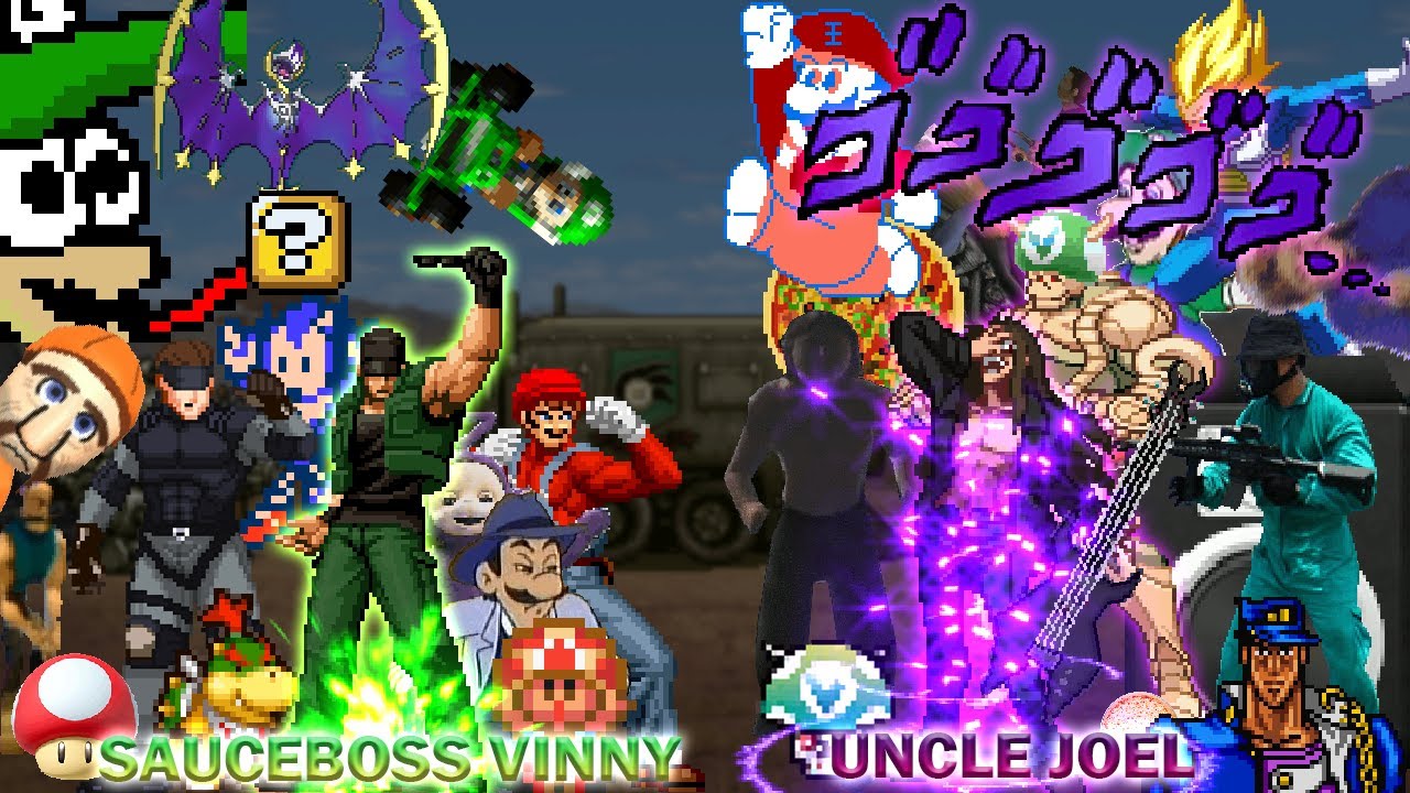 [KOF MUGEN] SauceBoss Vinny VS Uncle Joel YouTube