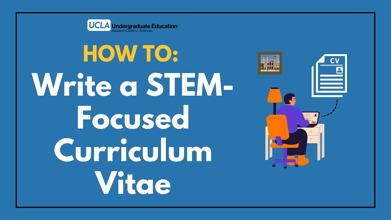 How to Write a STEM CV/Resume