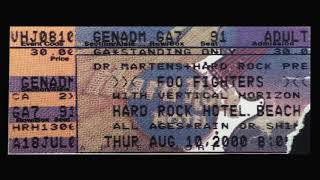 Foo Fighters (live) - 8/10/2000 - Hard Rock Hotel & Casino, Las Vegas, NV