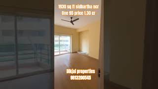 3Bhk apartment for sale sector 95 sidhartha ncr One +91-9813200545