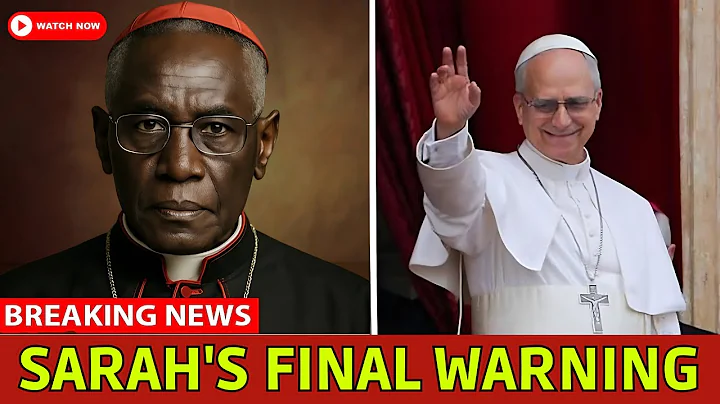 Pope Leo XIV Controversy Cardinal Sarah Breaks Silence On CHURCH SCANDAL