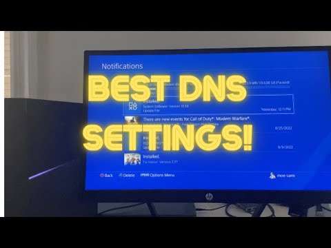 PS4 These Are The Best DNS Settings! (2023) (10x WIFI Speed / Better FPS)