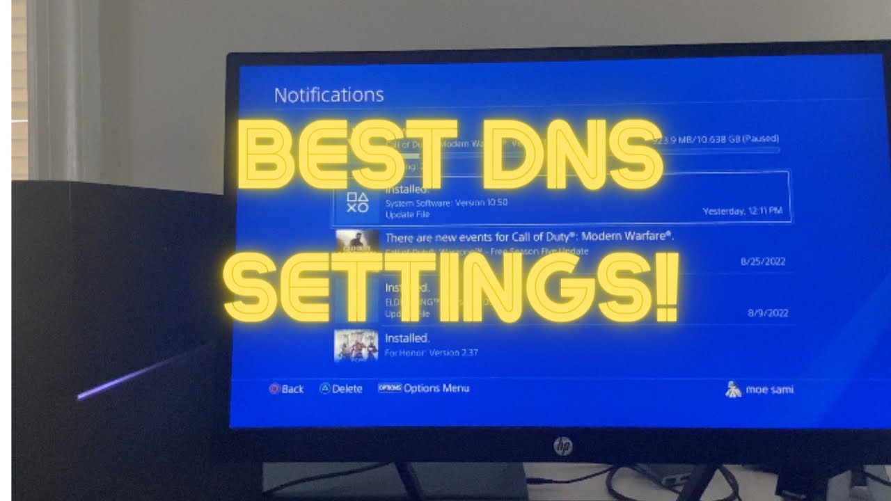 PS4 These Are The Best DNS Settings! (2023) (10x WIFI Speed / Better