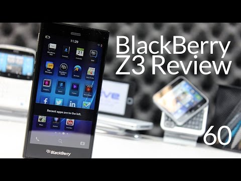 BlackBerry Z3 60 Second Review