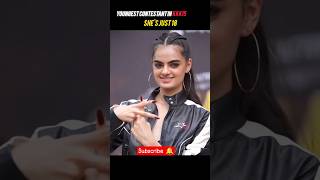 youngest contestant on khatron ke Khiladi season 15 #kkk15 #ruhanikadhawan #rohitshetty #shortsfeed