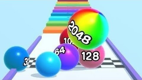 Ball Run 2048 - Gameplay Walkthrough Tutorial Levels (iOS, Android NinjaX YT is live! part - 199