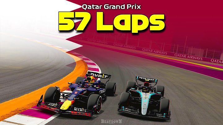 F1 24 - 100% Race Qatar w/ Hamilton | #QatarGP 🇶🇦