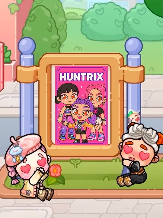 Huntrix Singing Battle 😮🎤🎶#avatarworld