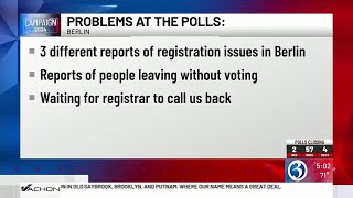 Voters report tabulator issues at some polling locations