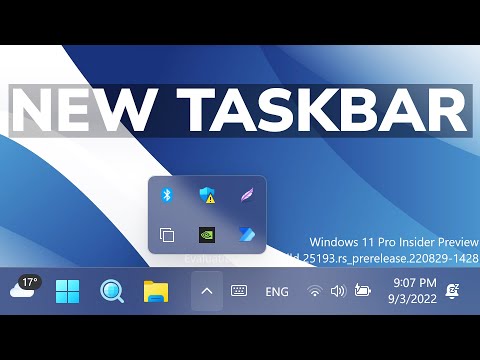 How to Enable New Taskbar with Rounded Corners in Windows 11 25193