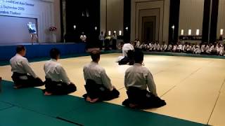 Yubukan Enbu at Aikido Fellowships Asia in Bangkok   Angle II   aikido demonstration