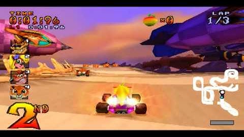 CTR: Crash Team Racing Playthrough Part 7: Citadel City Area