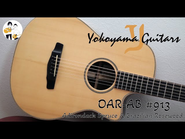 Yokoyama Guitars OAR-AB #913 / Adirondack Spruce & Brazilian
