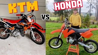 KTM VS HONDA