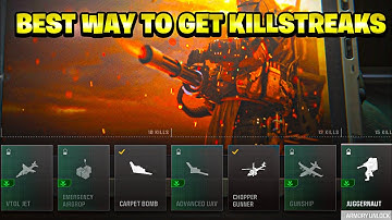 *BEST* WAY TO GET KILLSTREAKS IN MW3! (Modern Warfare 3)