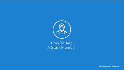 Surefire v2 Adding a new staff member