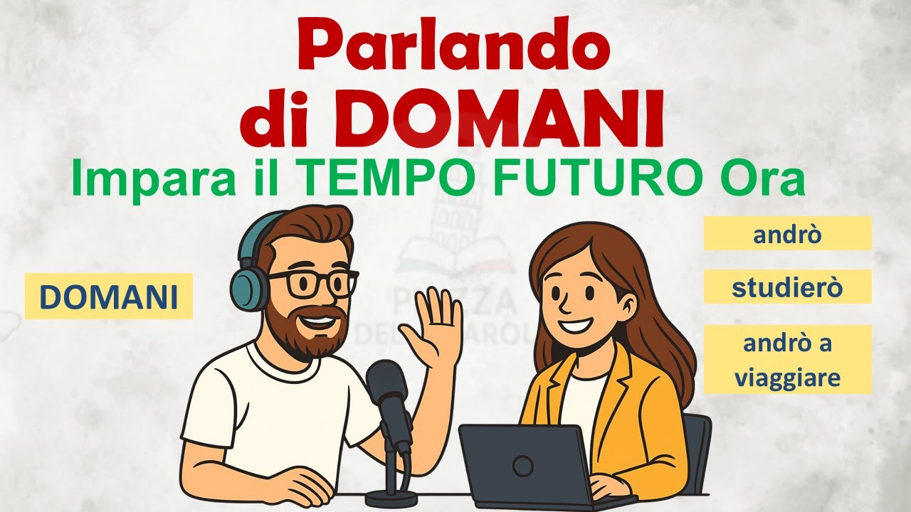 Come Parlare del FUTURO in Italiano | Impara il Tempo Futuro ORA | Italian Podcast