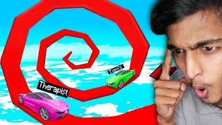 GTA 5 : CRAZIEST SPIRAL WALL RIDE CHALLENGE !! MALAYALAM screenshot 3