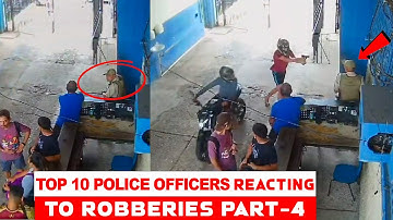 Top 10 Police Officers Reacting to Robberies – Caught on Camera Moments!