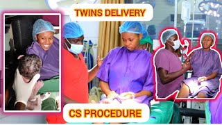 RAW & UNCUT TWINS DELIVERY - TWINS FIRST CRY // CS AT KOMAROCK MODERN // BABIES ARE HERE