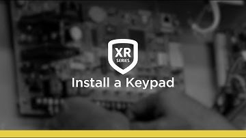 How to Install a Keypad to an XR Series Panel