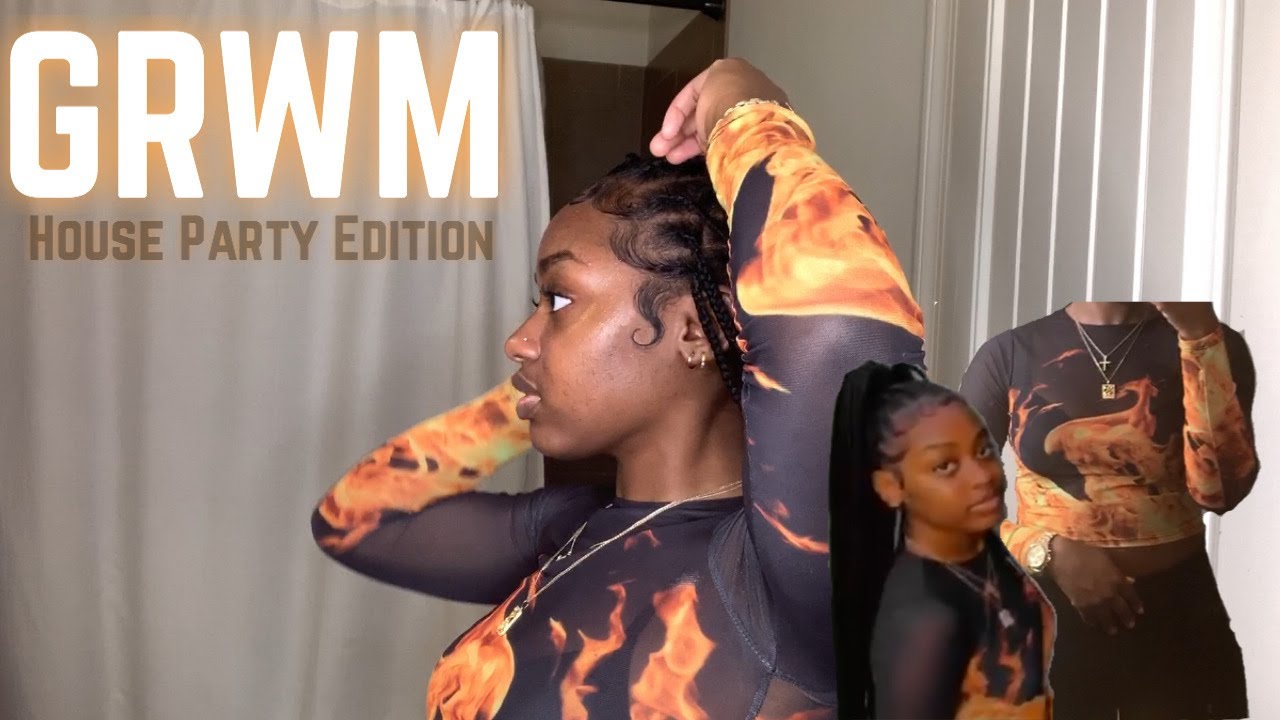 GRWM FIRST SUMMER HOUSE PARTY 2020 l Tiana Shannell