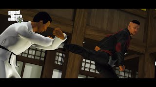 GTA 5 - Karate vs Taekwondo (GTA 5 Fight Scene)