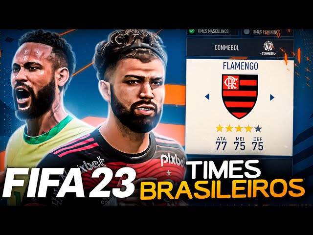 Saiba por que clubes brasileiros não têm jogadores reais no FIFA